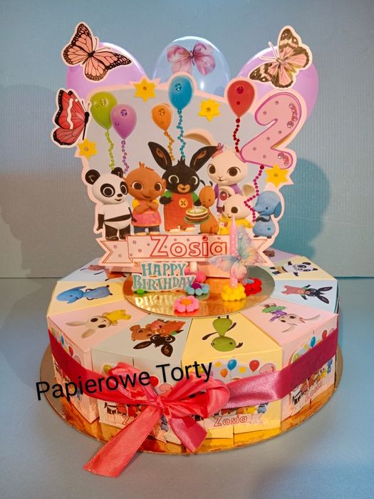 Papierowy Tort Zosia 2