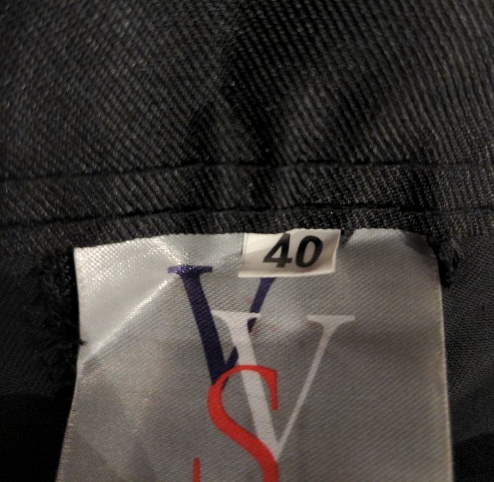 Czarne spodnie robocze 40