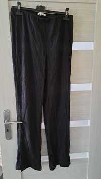 DUŻE spodnie H&M krepowane czarne damskie jak nowe!