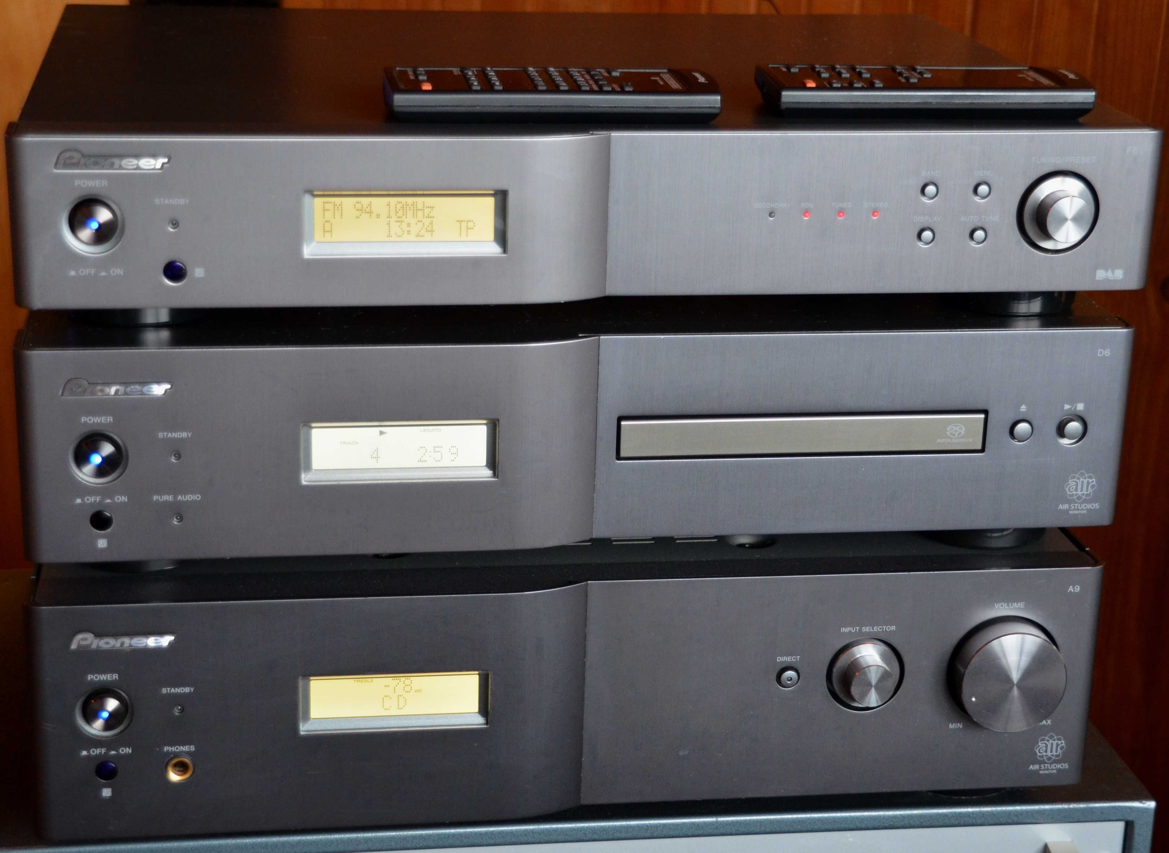 Pioneer  Design Air Studio  G-Clef A-A9J   PD-D6J  F-F6J + Piloty