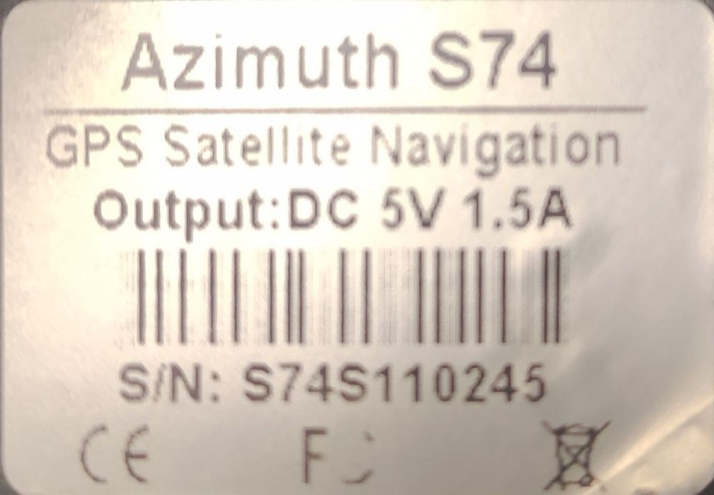 Планшет Goclever 10";  Навигатор GPS Azimuth S74