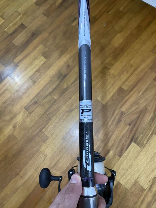 Vendo Cana de Pesca Explore Great Coast 420 + extras
