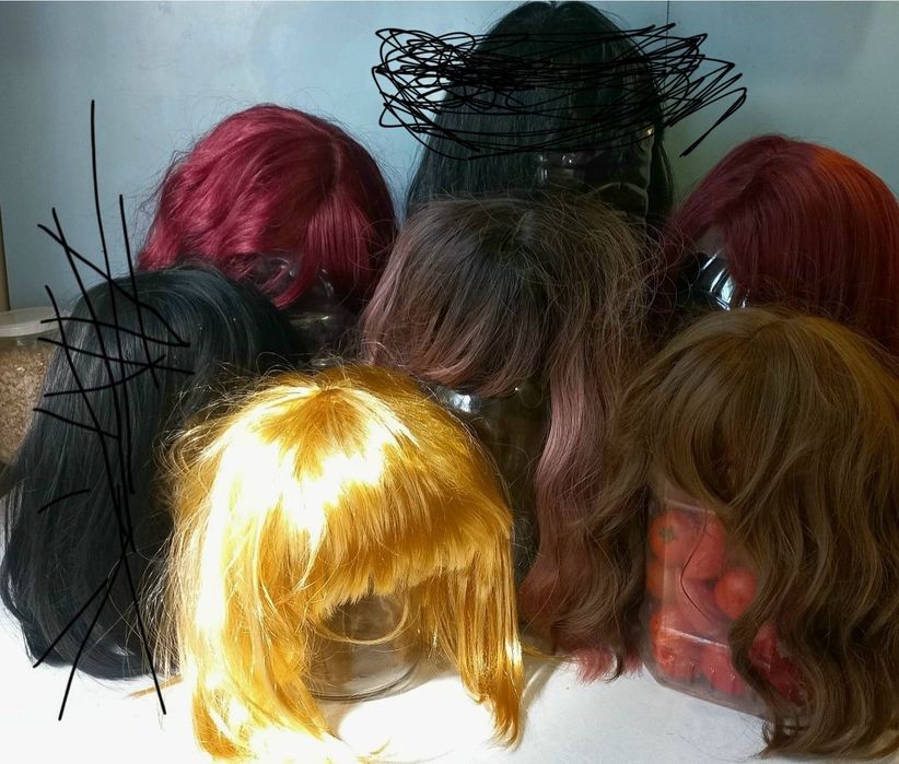 Женский  парик новый.