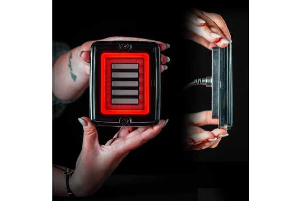 Lampa tylna LED Breeze X1 klosz dymiony LEDSON ECER148