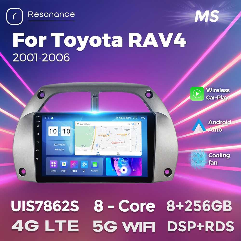 Штатна магнітола Toyota RAV4  gps НАВІГАЦІЯ андроїд