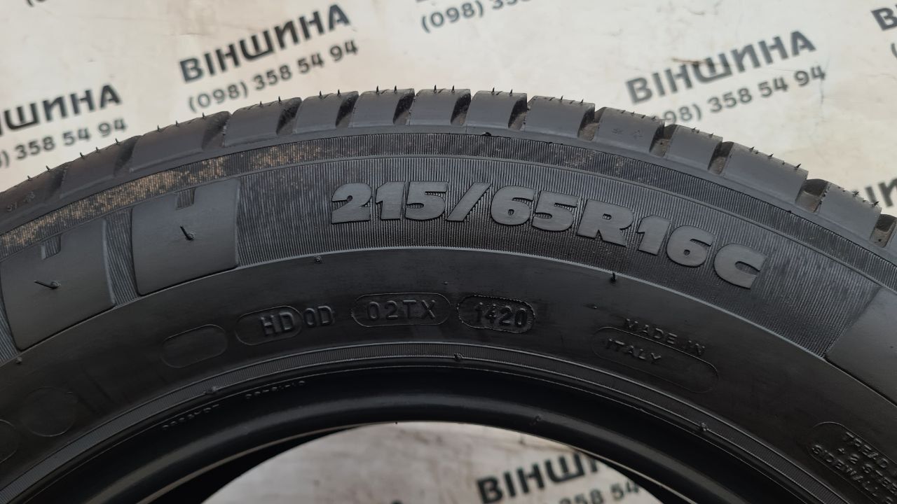 Шини 215/65 R 16C Michelin Agilis 51. Літо пара. Колеса склад.