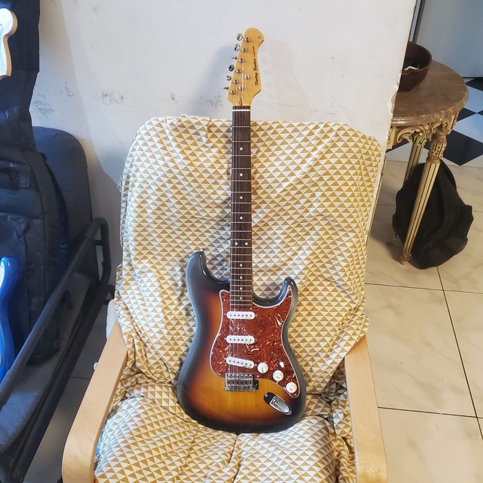 guitarra harley benton stratocaster