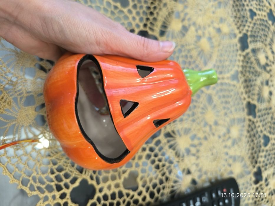 Świecznik halloween