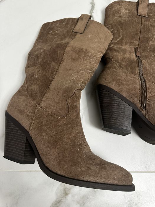 Козаки замшеві 39 розмір