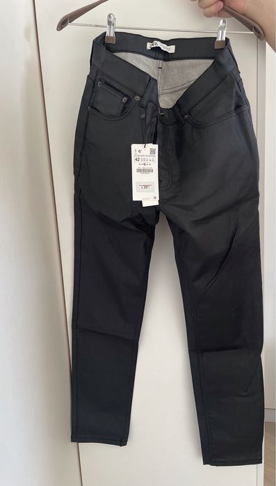 Zara шкіряні skinny