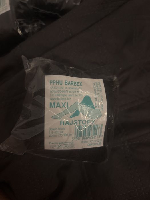 16x rajstop w różnych rozmiarach i grubościach