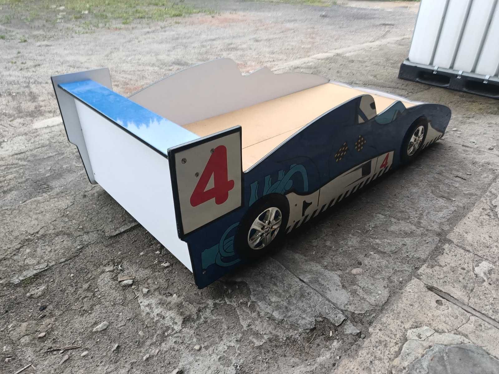 Łóżko samochód+ materac