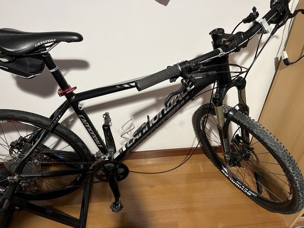 Cannondale Trail SL3 + rolo de treino