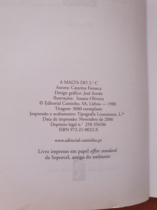 Livro A malta do 2°C