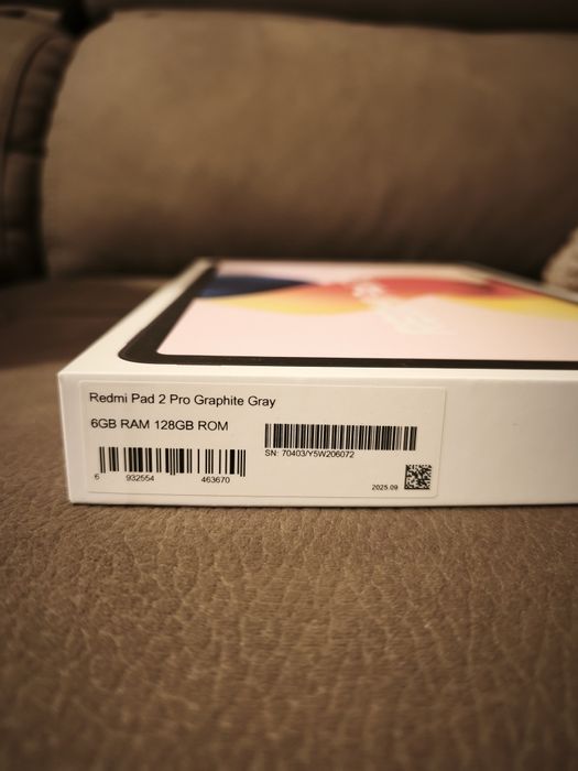 Redmi Pad 2 Pro 128 GB ROM, 6GB RAM. Novo.