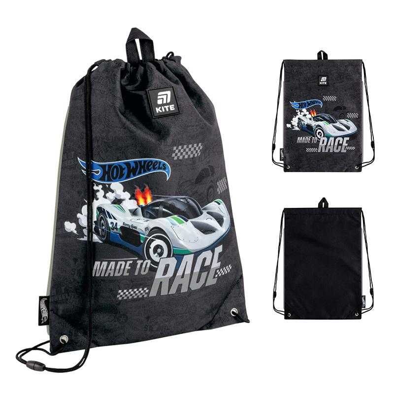 Рюкзак в комплекті 3 в 1 Hot Wheels KITE SET_HW25-501S + ПОДАРУНОК