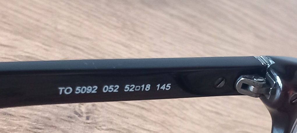 TOD'S NOWE oryginalne okulary oprawki korekcyjne męskie brązowe + etui