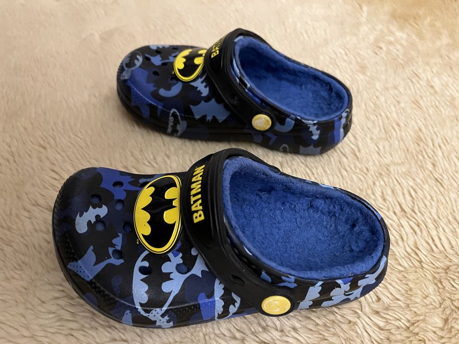 Klapki chodaki ocieplane 27-28 Crocs Batman C 10