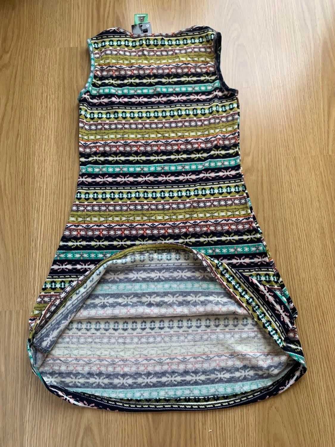 Vestido de malha elástica Natura