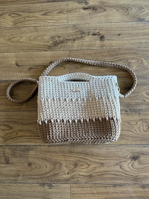 Pleciona torbeka damska
