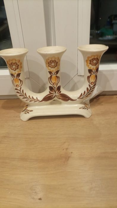 Świecznik ozdobny PRL