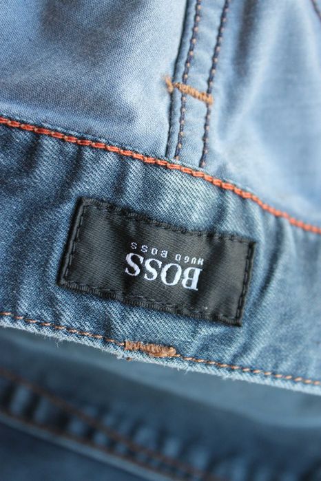 Мужские джинсы Hugo Boss Оригинал темно-синие Л-ХЛ W36-W38 и L32