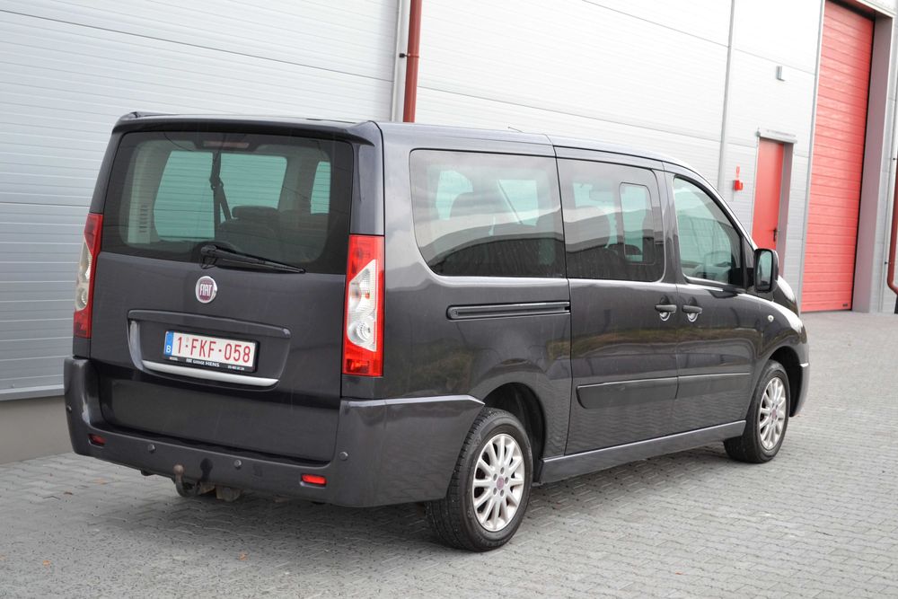 Fiat Scudo 2.0JTD 128KM**LONG**8-osobowy**Skóra**Navi**Czujniki park.