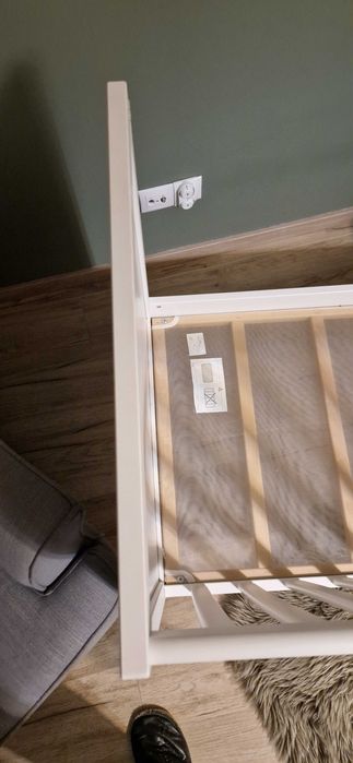 Łóżeczko IKEA SUNDVIK 60x120 + materac / stan idealny