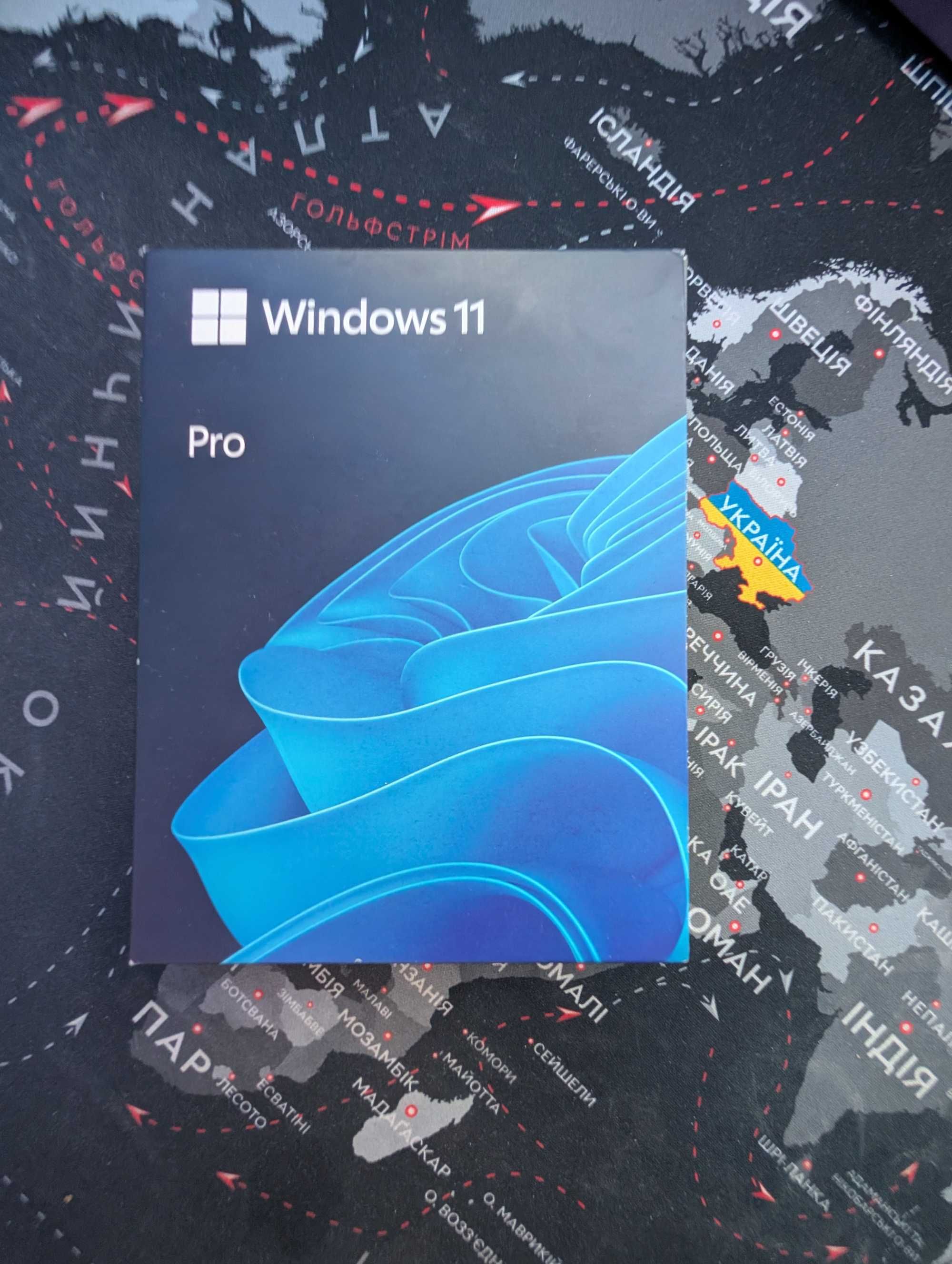 Фізична Windows 11 Pro Боксова Ліцензія Віндовс | USB флешка + Ключ