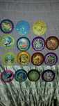 Tazos pokemon e medabots