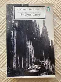 The Great Gatsby F. Scott Fitzgerald inglês ed. anos 90 Penguin Books
