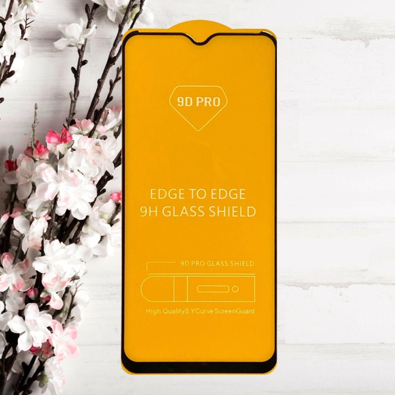 Захисне скло 9D для Redmi 9 | Защитное стекло на Сяоми Редми 9