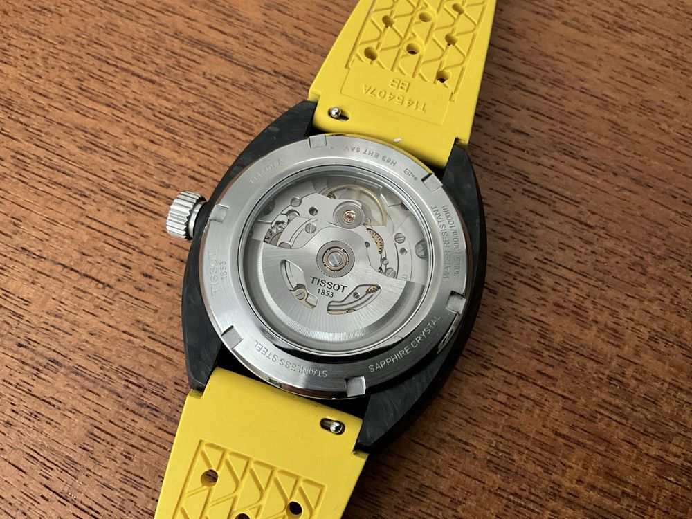 Zegarek Tissot Sideral jak nowy, automat, karbonowa koperta