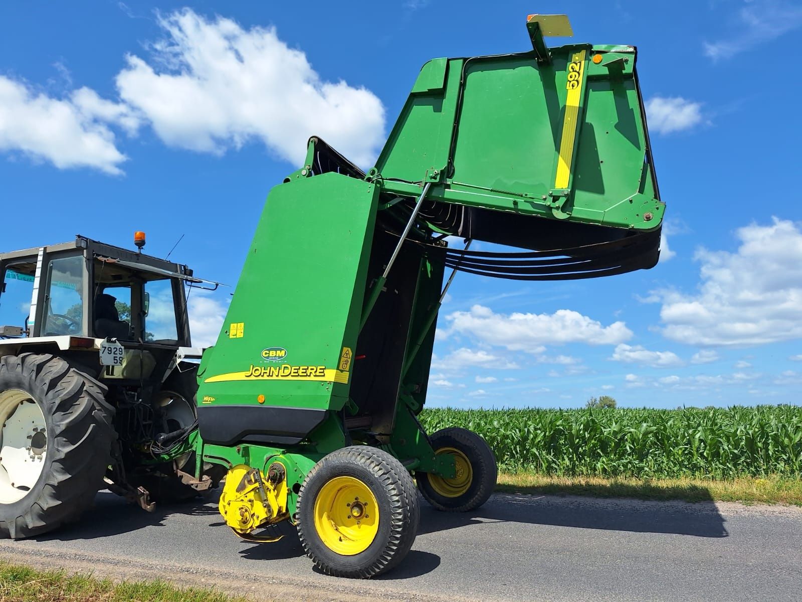 Prasa john deere 592 hi - flow