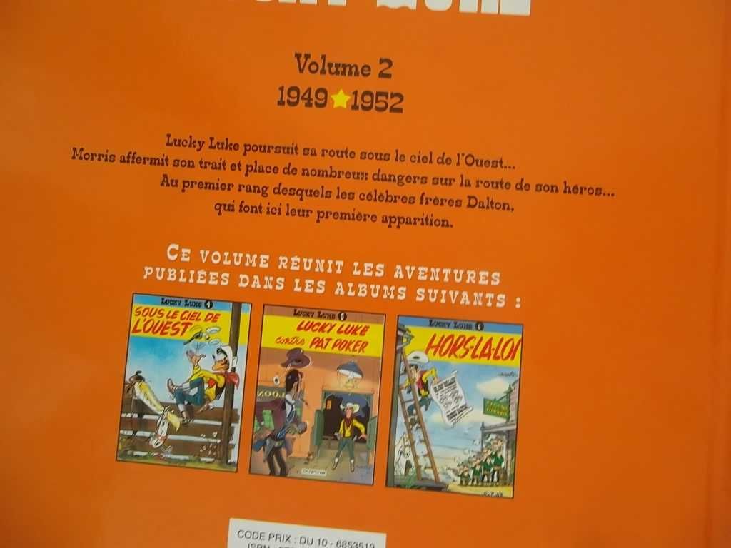 LUCKY LUKE Intégrale 1949 a 1957