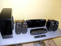 Kino domowe Samsung HT XA 100 DVD zestaw kina  5.1 kolumny głośniki