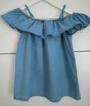 Jeansowa bluzka hiszpanka 146/152