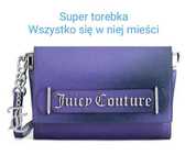 Torebka Juicy Couture Jasmine clutch purple fioletowa CCC eobuwie