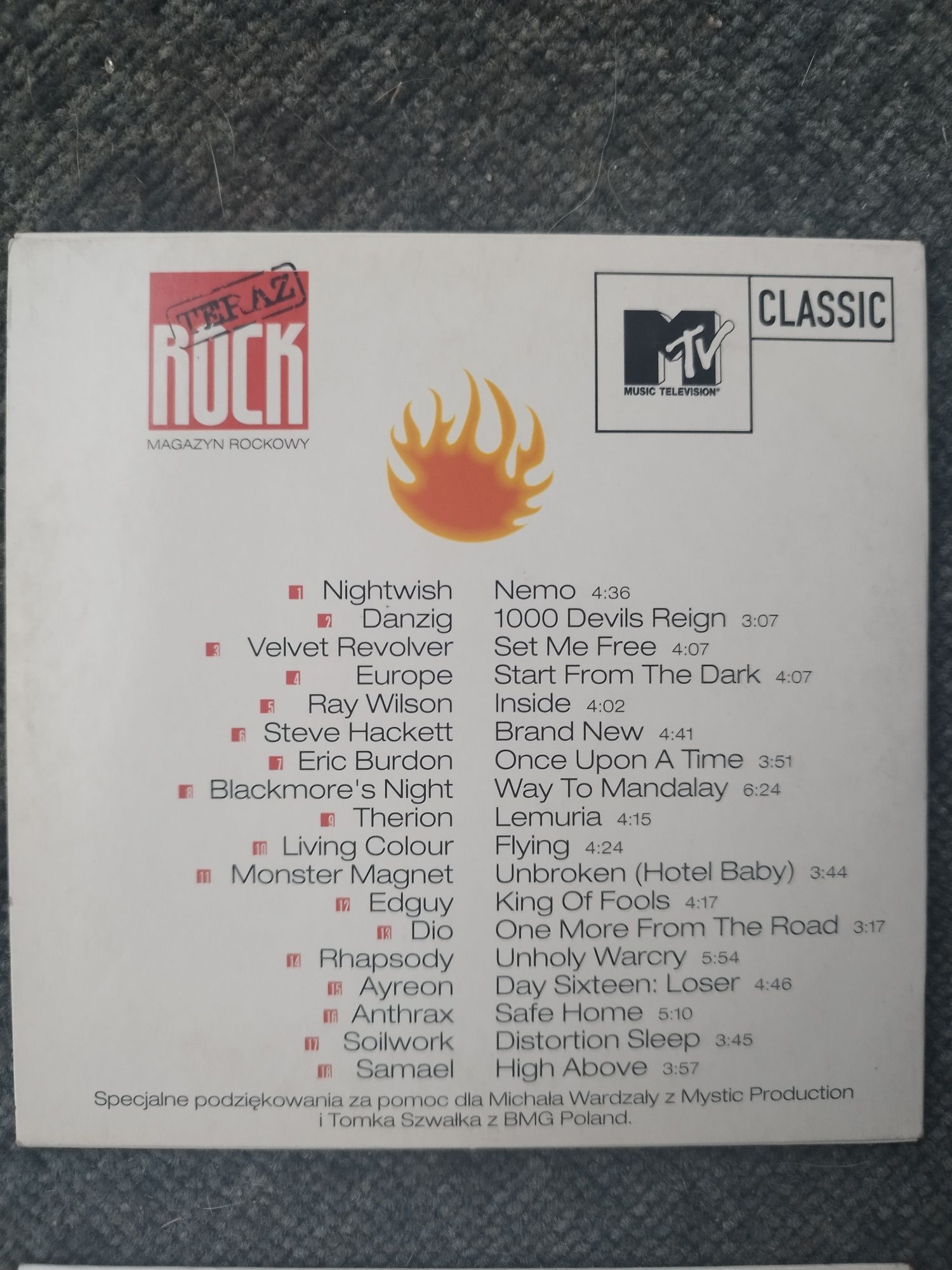 2płyty TERAZ ROCK /m.in. Iommi, Helloween, Anthrax, Dio, Therion i in.