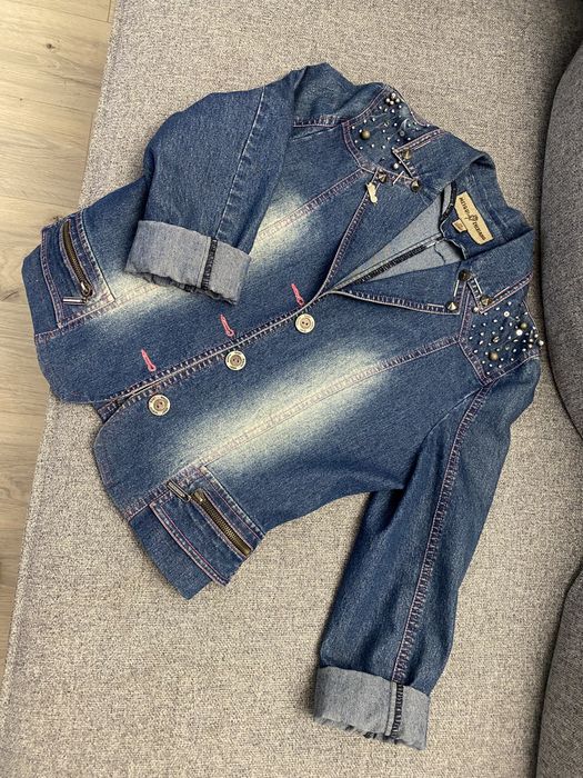 Джинсовый пиджак Шанхай