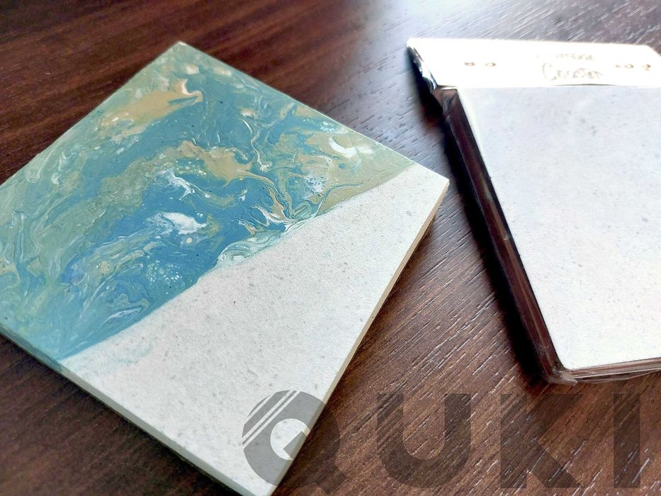 Quki- Ceramiczna podstawka na świecę lub kubek, handmade 2in1