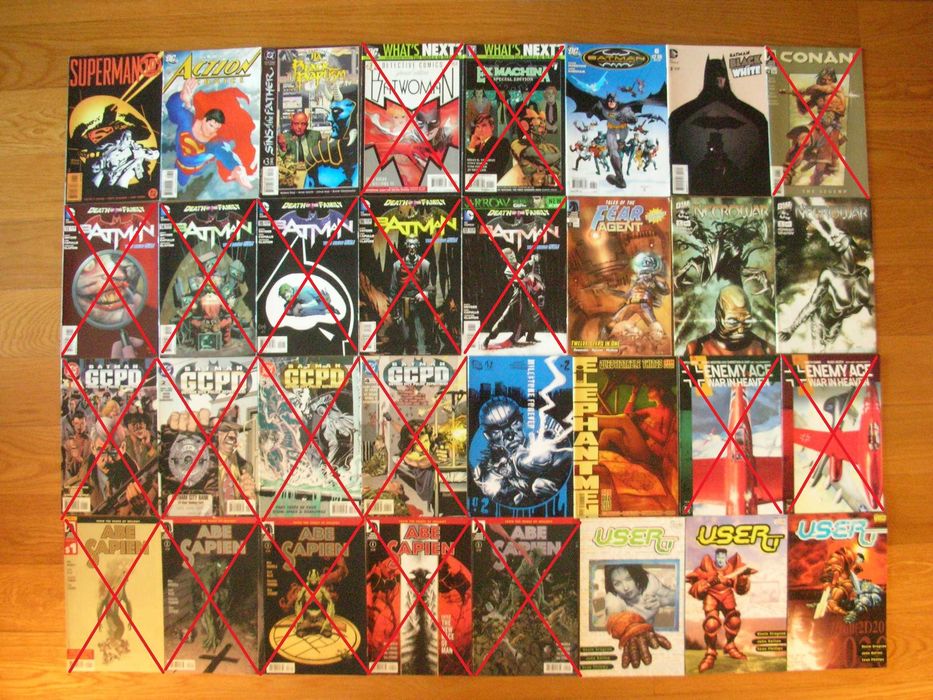 Lote Comics em inglês (Marvel, DC, Dark Horse, Image, IDW, etc.)