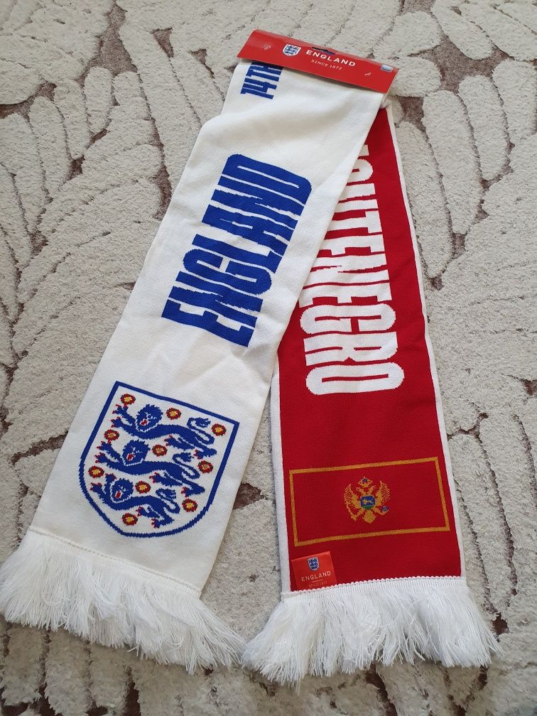 Szalik England FA v Montenegro Freindship scarf