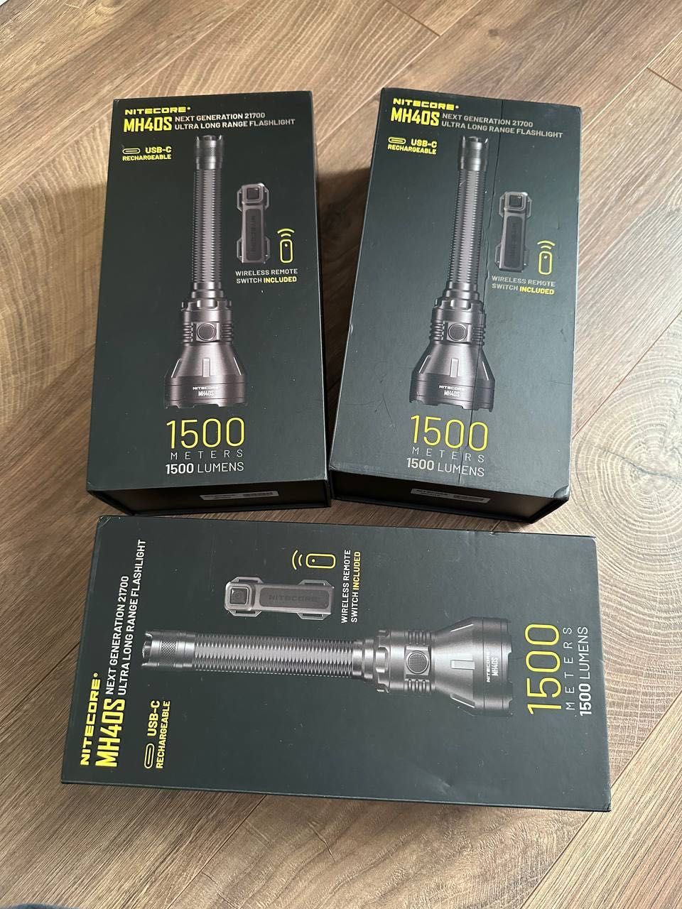 Nitecore MH40S/Надпотужний далекобійний ліхтар/1500метрів