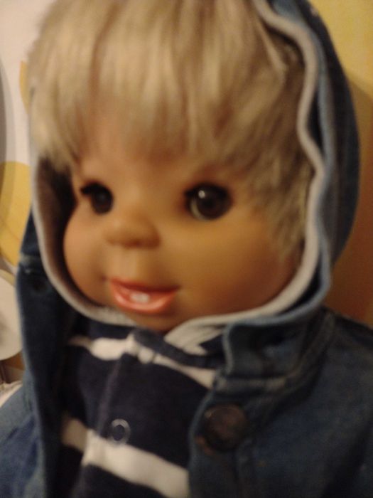 Duża niemiecka lalka bobas