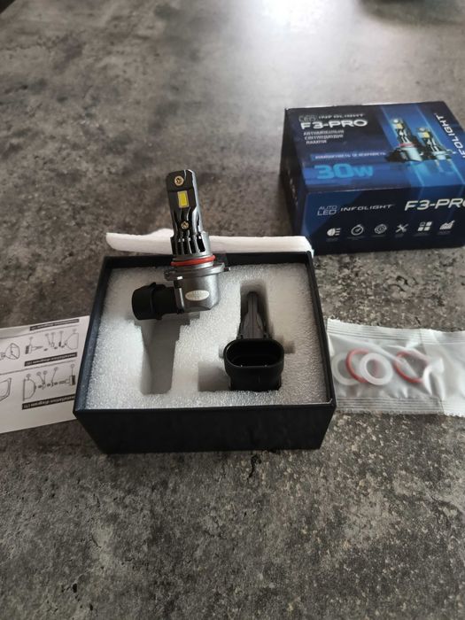 Лампи в фари LED InfoLight F3 Pro (цоколь HB3)