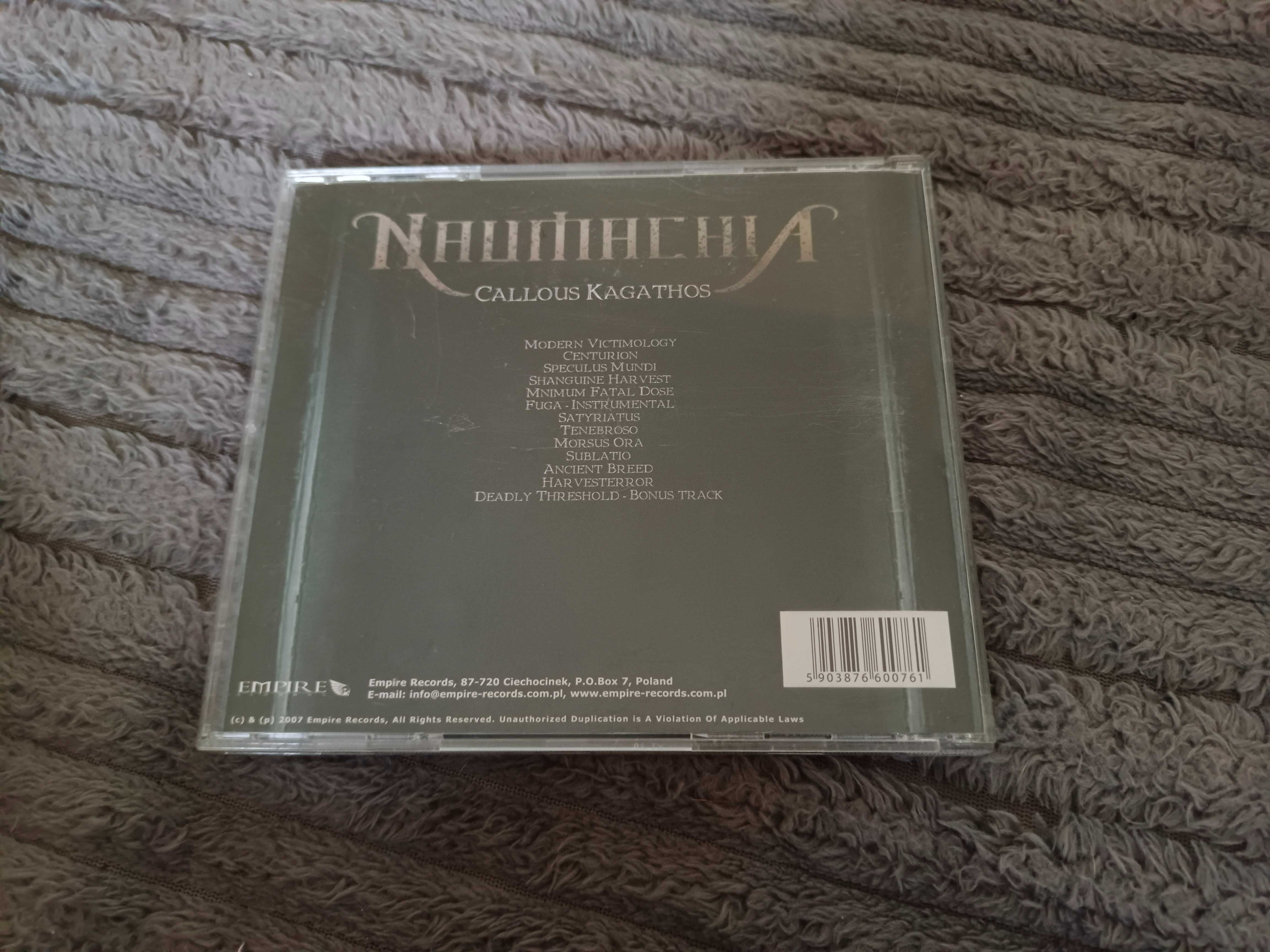 Zestaw płyt CD Naumachia. Metal