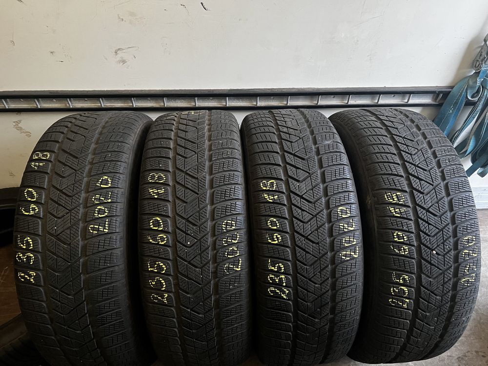 4 opony pirelli scorpion winter 235/60/18 2020r.