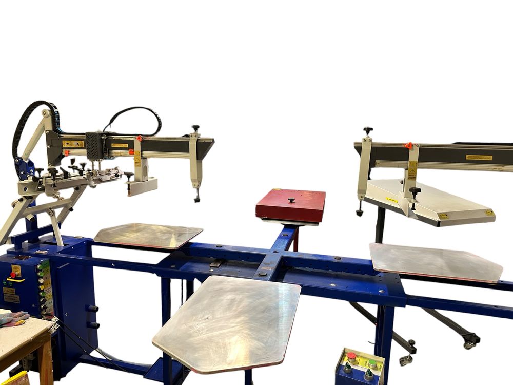Półautomat sitodrukowy HAT 3550/4/2 bardzo dobry stan