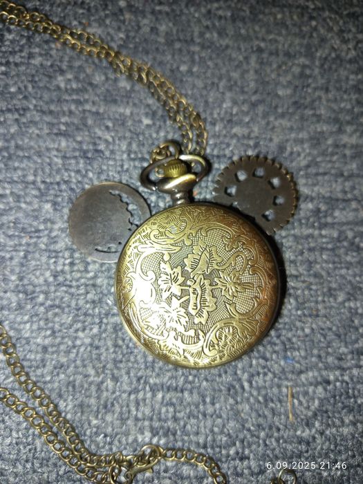 Zegarek kieszonowy z motywem myszki mickey